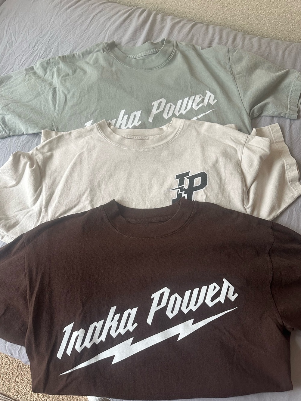 set of 3 inaka power t shirts